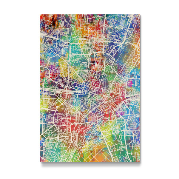 Galerie-Print "München City Map" 30x20 cm artboxONE