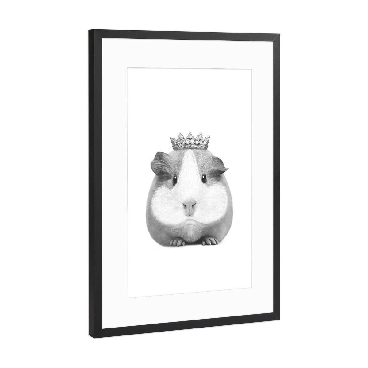 Purchase The Queen Guinea Pig As A Frame At Artboxone Image