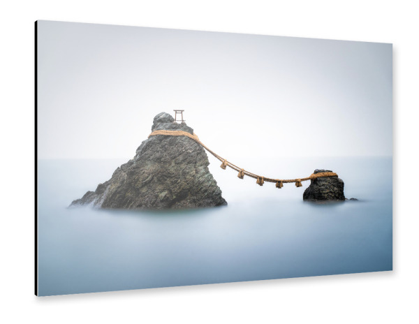 Alu-Dibond "Meoto Iwa, Präfektur Mie, Japan" 30x20 cm artboxONE