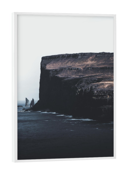 Poster mit weißem Rahmen "Risin of Kellingin" artboxONE - Natur,Reise,Reise / Länder