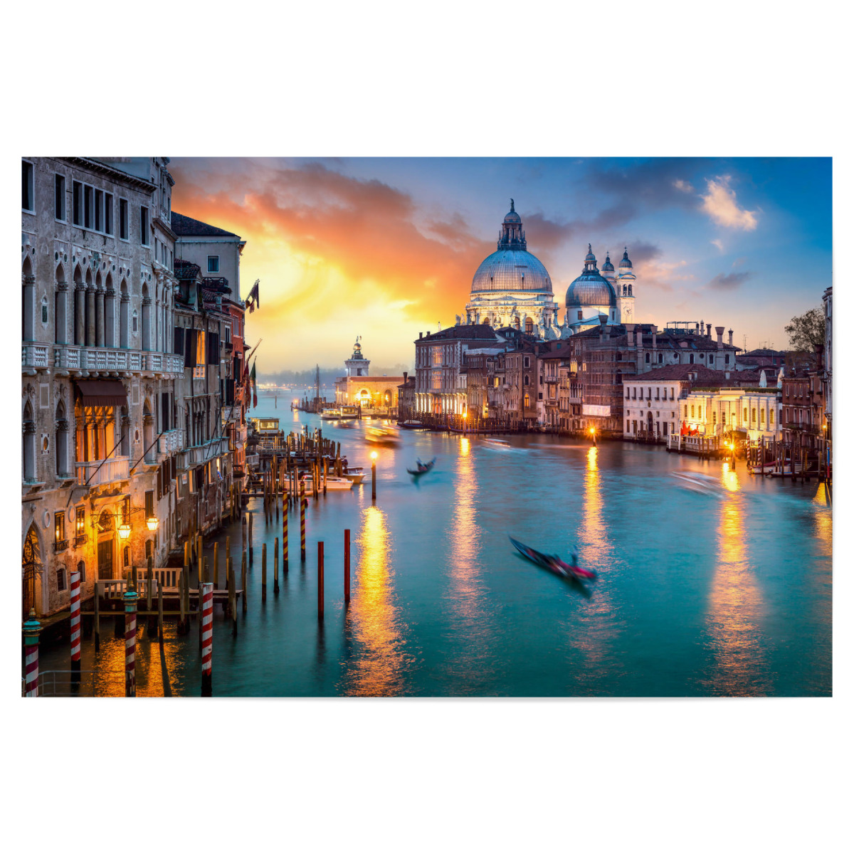 Canal Grande In Venedig Italien Als Poster Bei Artboxone Kaufen