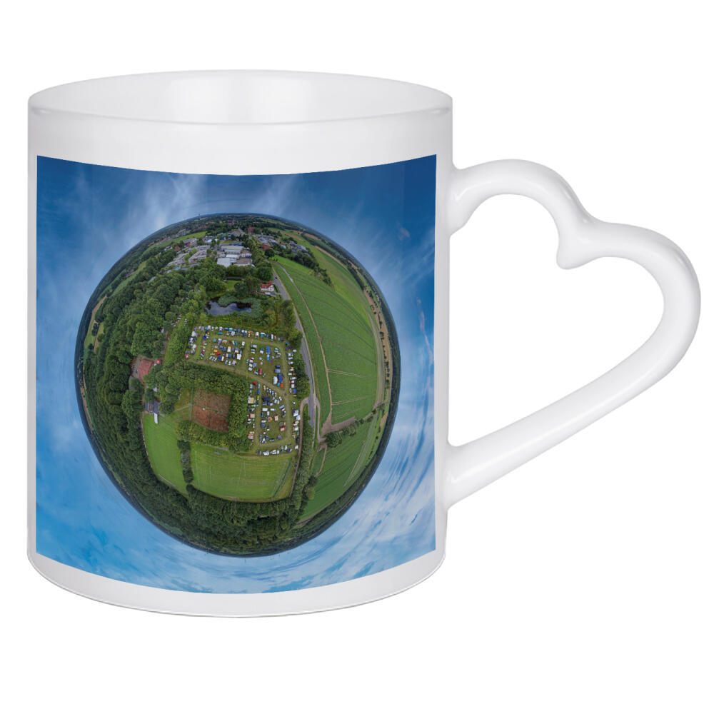 Herztasse "Brackel - Checkpoint23, 70m" artboxONE - Städte,Natur,Reise,Sport / Motorsport,Automobile