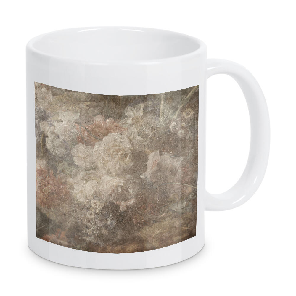 Tasse "Blumen-Grunge D" artboxONE - Floral,Abstrakt - Blumen,Grunge,Blumen,Verzweifelt