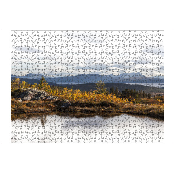Puzzle Ravensburger "Scandinavian autumn" artboxONE - Natur - Herbst,Herbstfarben,Herbstlandschaft - Bild herbst