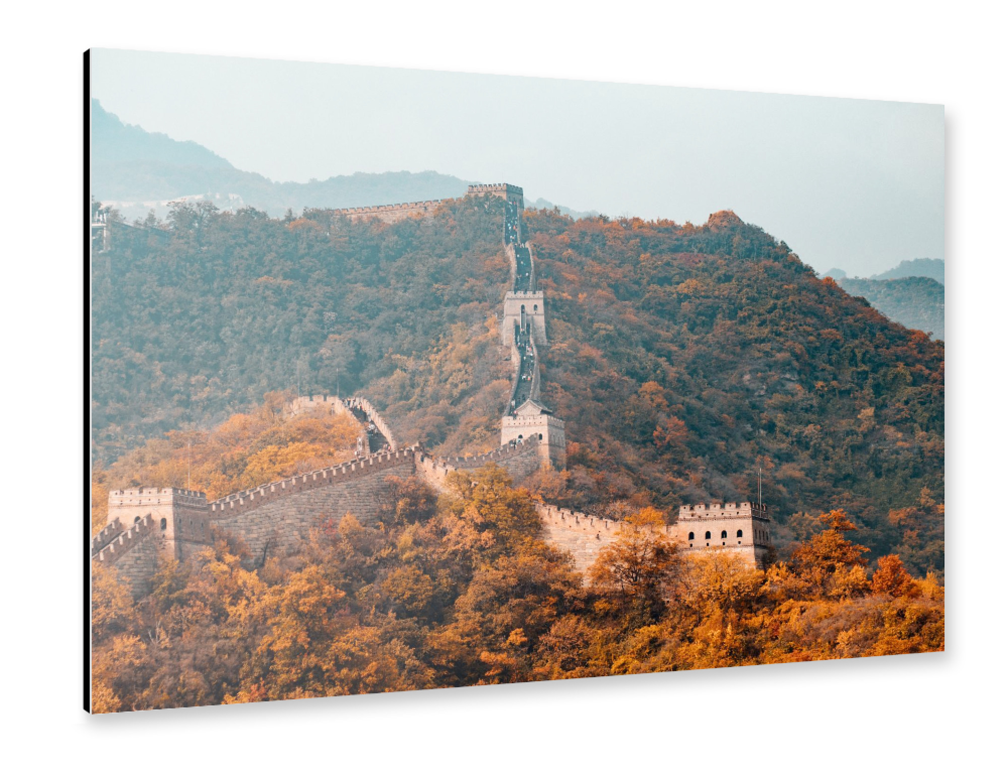 Alu-Dibond "Chinesische Mauer" 75x50 cm artboxONE