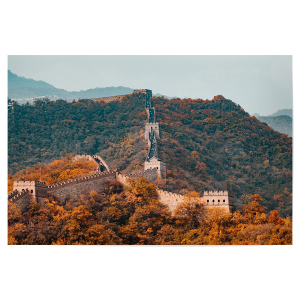 Poster 30x20 cm "Chinesische Mauer" artboxONE - Reise,Reise / Asien - China,Asien,Chinesische mauer