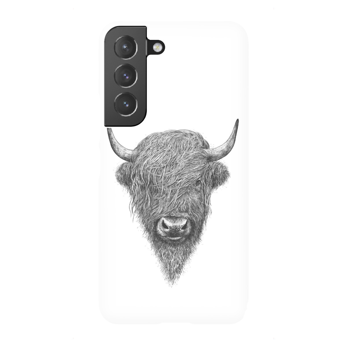 "The Highland Bull"für Samsung Galaxy - Premium-Case Handyhülle artboxONE