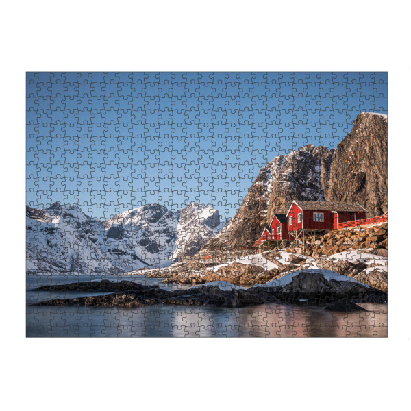Puzzle Ravensburger "Scandinavia" artboxONE - Reise - Norwegen,Lofoten,Skandinavien - Bild norwegen