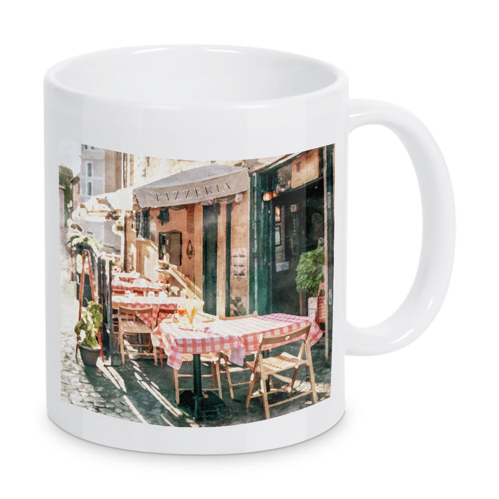 Tasse "Italienisches Bistro" artboxONE - Städte,Reise,Essen & Trinken - Essen,Trinken,Bistro,Café,Essen,Reisen,Italien