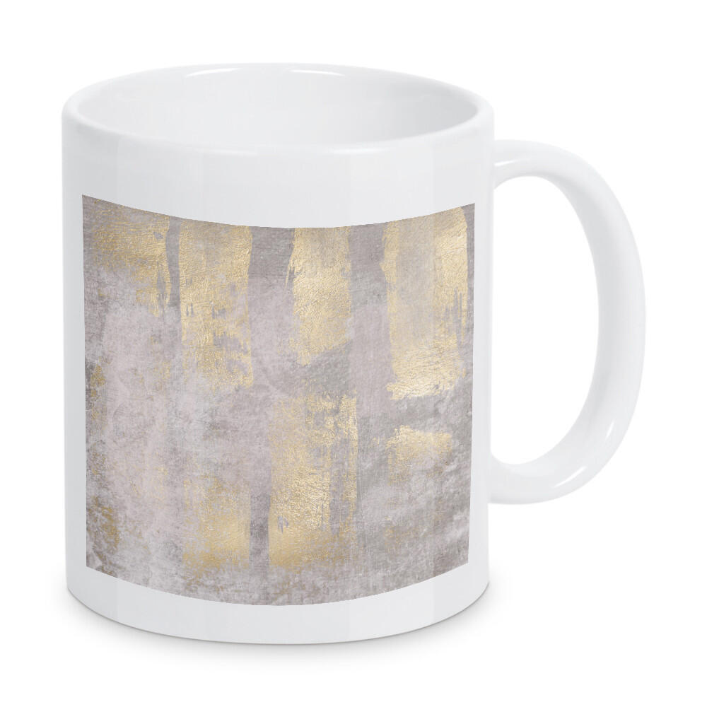 Tasse "Rosa und graues abstraktes G" artboxONE - Abstrakt - Grau,Rosa,Abstrakt,Dekorativ,Dekor,Heimdekoration