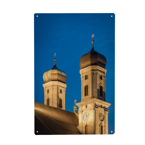 Holzbild "Kloster Türme" artboxONE - Architektur - Schloss,Architektur,Bodensee,Deutschland