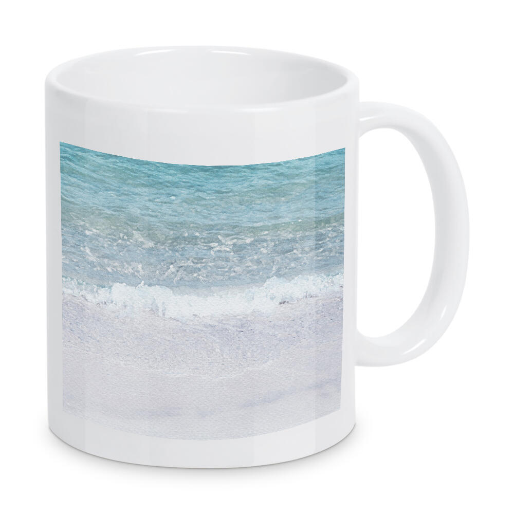 Tasse "Rollende Wellen" artboxONE - Reise / Strand und Meer - Strand,Meer,Wellen,Sand,Küste,Küste,Meer,Ufer