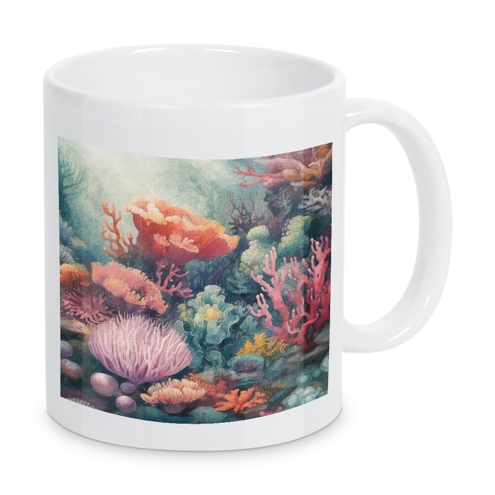 Tasse "Unterwasserwelt K" artboxONE - Reise / Strand und Meer - Korallen,Meer,Meeresleben,Ozean,Marine