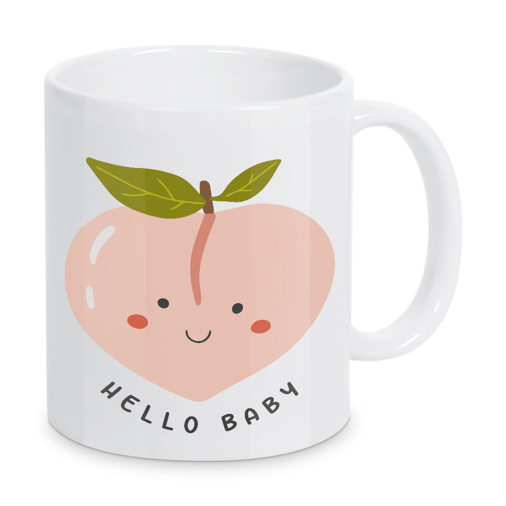 Tasse "Pfirsichfruchtillustration" artboxONE - Für Kinder,Essen & Trinken / Obst & Gemüse