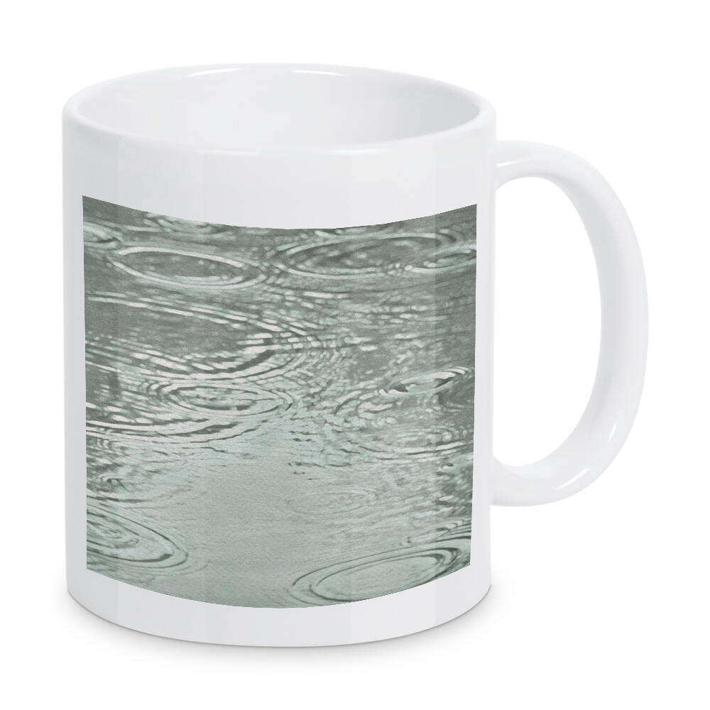 Tasse "Zen-Regentropfen" artboxONE - Natur - Zen,Regen,Wasser,Regentropfen,Teich