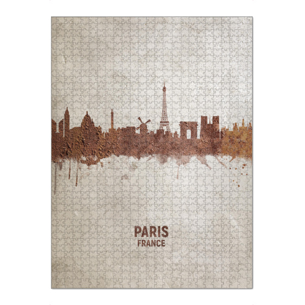 Puzzle Ravensburger "Paris France Rust Skyline" artboxONE - Städte / Paris - Paris,Rust,Skyline,Beton - Bild paris