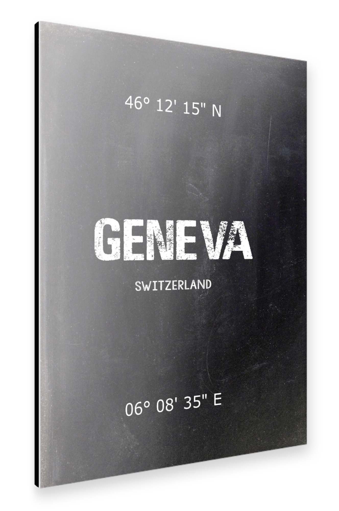 Alu-Dibond "Geneva Wall Art" 75x50 cm artboxONE