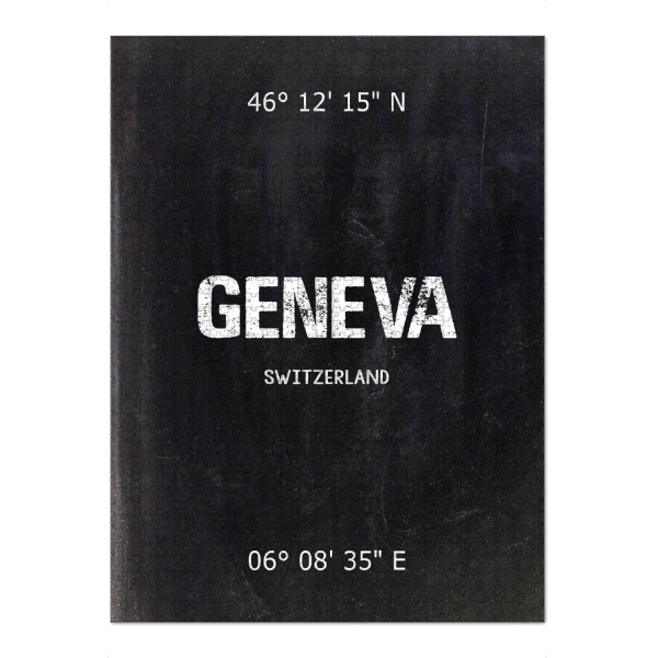 Puzzle Ravensburger "Geneva Wall Art" artboxONE - Städte,Reise,Schwarzweiß,Städte / Weitere - Geneva,Art,Schweiz - Bild geneva