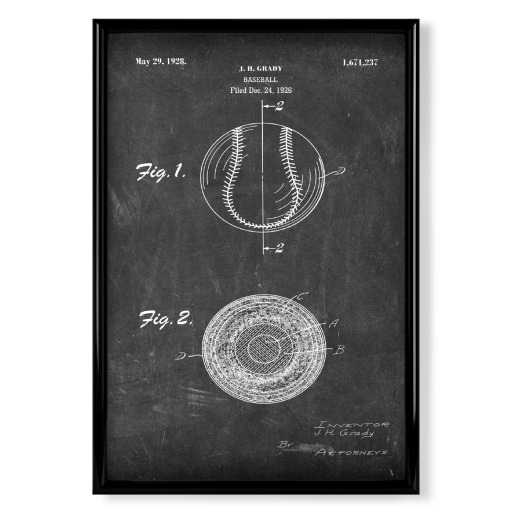 Baseball Patent III (Tafel)