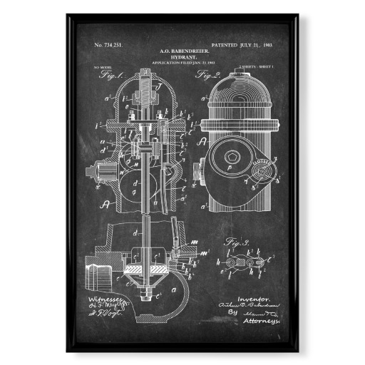 Hydrant Patent (Tafel)