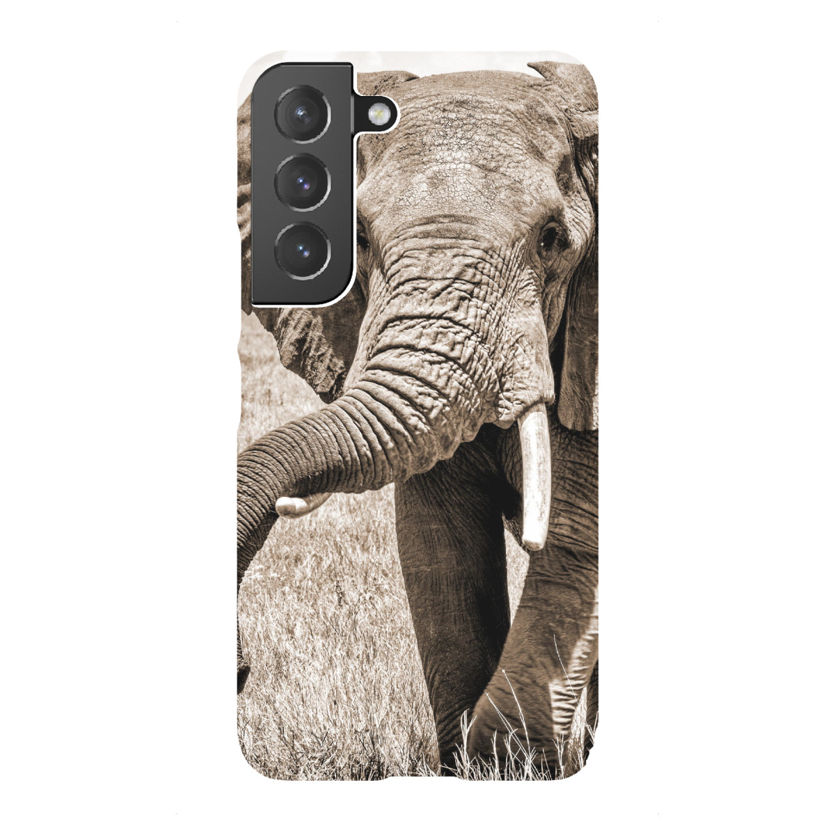 "Alter Elefant sepia"für Samsung Galaxy - Premium-Case Handyhülle artboxONE