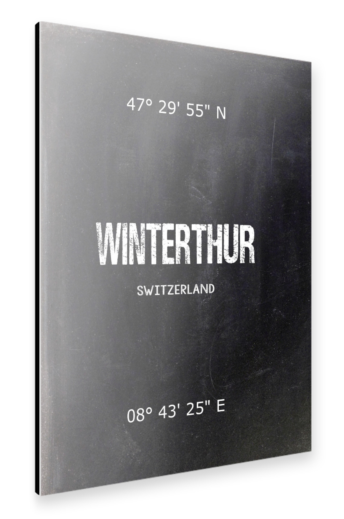 Alu-Dibond "Winterthur Wall Art" 75x50 cm artboxONE