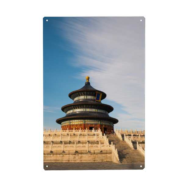 Holzbild "Himmelstempel" artboxONE - Städte,Reise,Architektur,Reise / Asien - China,Himmelstempel,Peking,Tempel,Architektur,Beijing