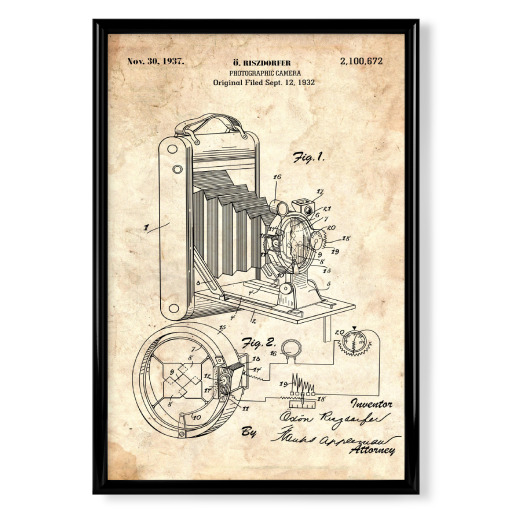 Vintage Kamera III (Antik)