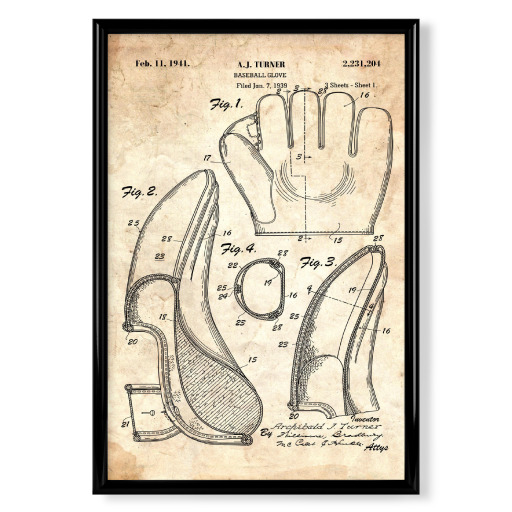 Baseballhandschuh (Antik)