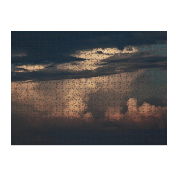 Puzzle Ravensburger "Wolken Treffen" artboxONE - Natur - Donner,Wolke,Himmel,Regen - Bild donner