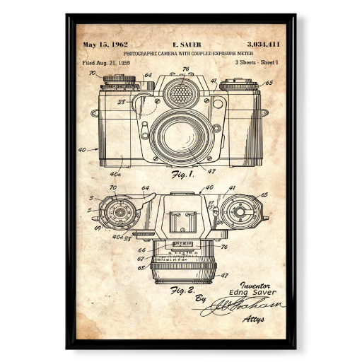 Vintage Fotoapparat II (Antik)