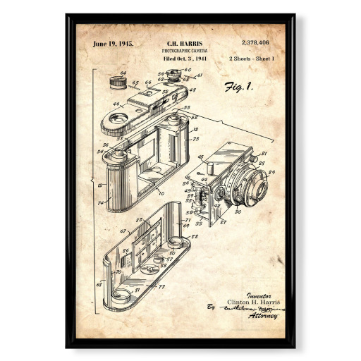 Retro Fotoapparat II (Antik)