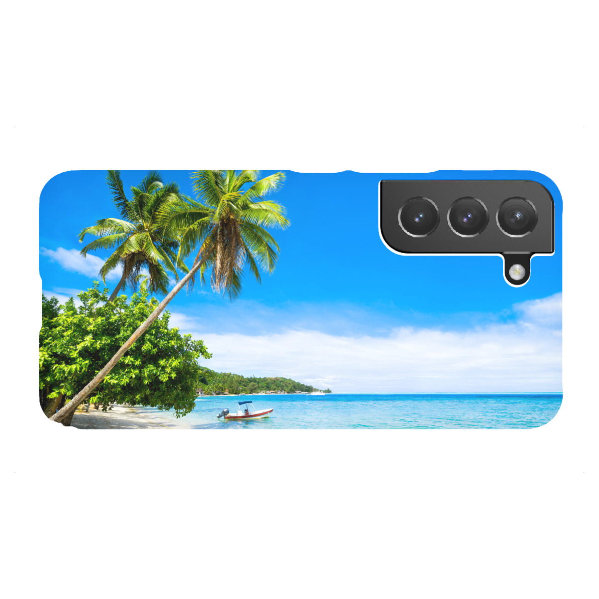 Samsung Galaxy "Strand und Meer auf Bora Bora" Premium-Case Handyhülle artboxONE