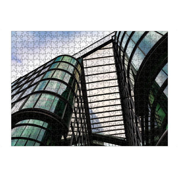 Puzzle Ravensburger "The Shopping-Center" artboxONE - Städte / London,Architektur