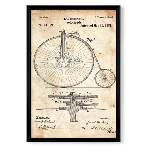 Vintage Fahrrad V (Antik)