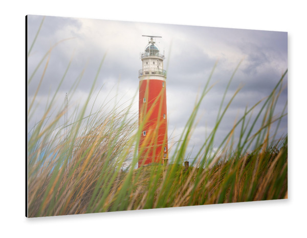 Alu-Dibond "Leuchtturm Texel" 30x20 cm artboxONE