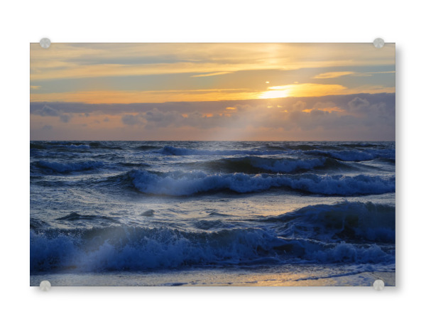 Acrylglasbild "Abendstimmung am Meer" artboxONE - Natur,Reise,Reise / Strand und Meer