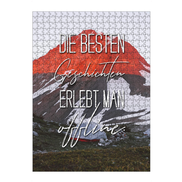 Puzzle Ravensburger "Offline" artboxONE - Typografie,Menschen