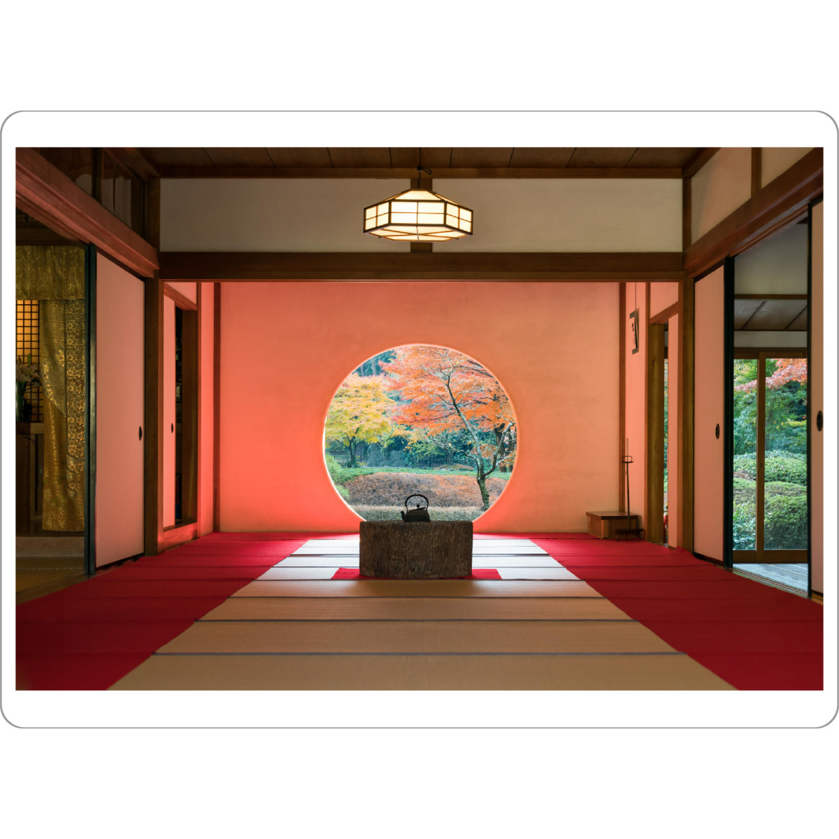Tischset "Meigetsu-in Tempel, Kamakura" artboxONE - Architektur,Reise / Asien