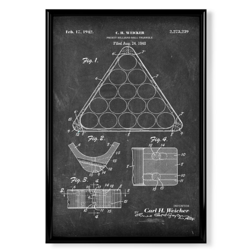 Billard Dreieck (Tafel)