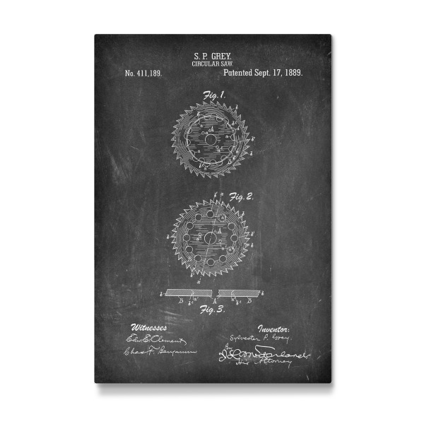 Galerie-Print "Kreissäge Patent (Tafel)" 30x20 cm artboxONE