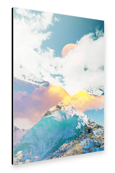 Alu-Dibond "Dreaming Mountains" 30x20 cm artboxONE