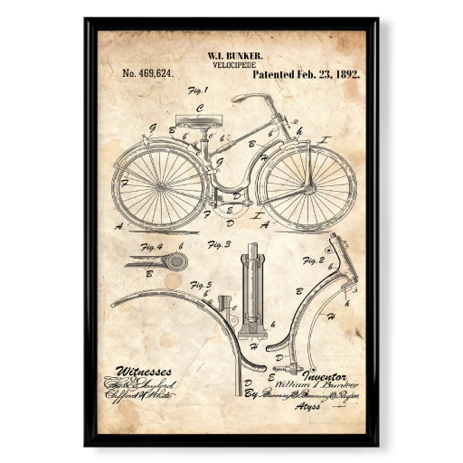 Vintage Fahrrad IV (Antik)