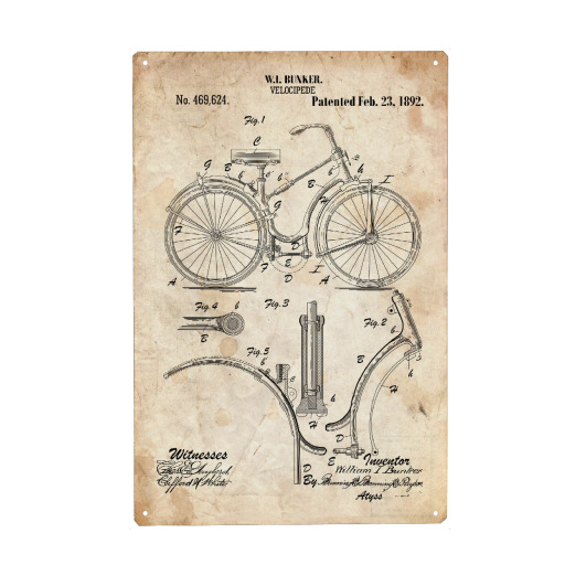 Vintage Fahrrad IV (Antik)