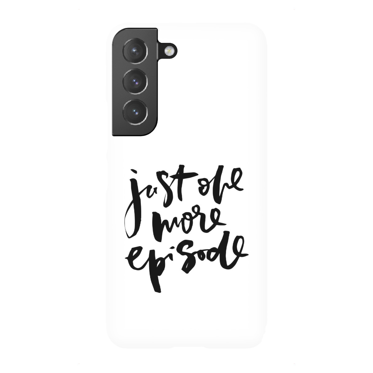 Samsung Galaxy "Just One More Episode funny quote" Premium-Case Handyhülle artboxONE