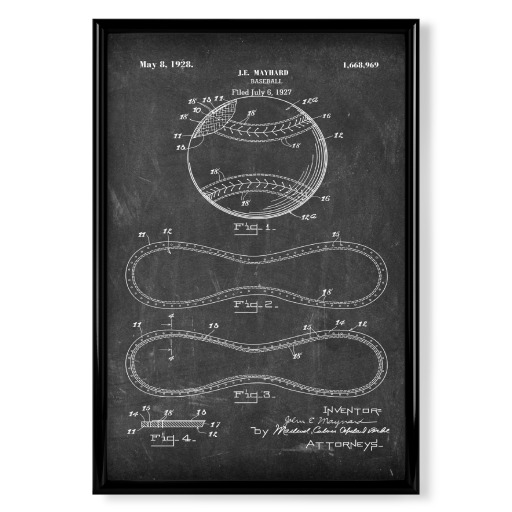 Baseball Patent II (Tafel)