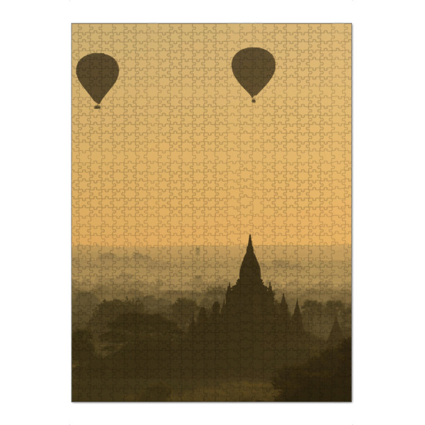 Puzzle Ravensburger "Balloons over Bagan" artboxONE - Natur,Architektur,Reise / Asien,Reise / Länder