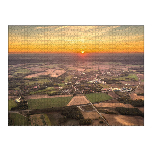 Puzzle Ravensburger "Luftbild Dahlenburg" artboxONE - Städte,Natur