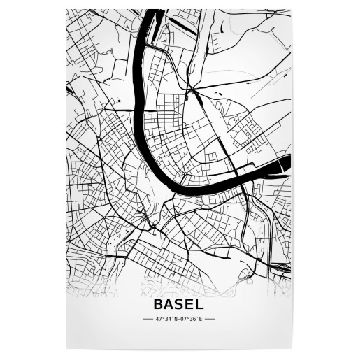 Basel Retro Map