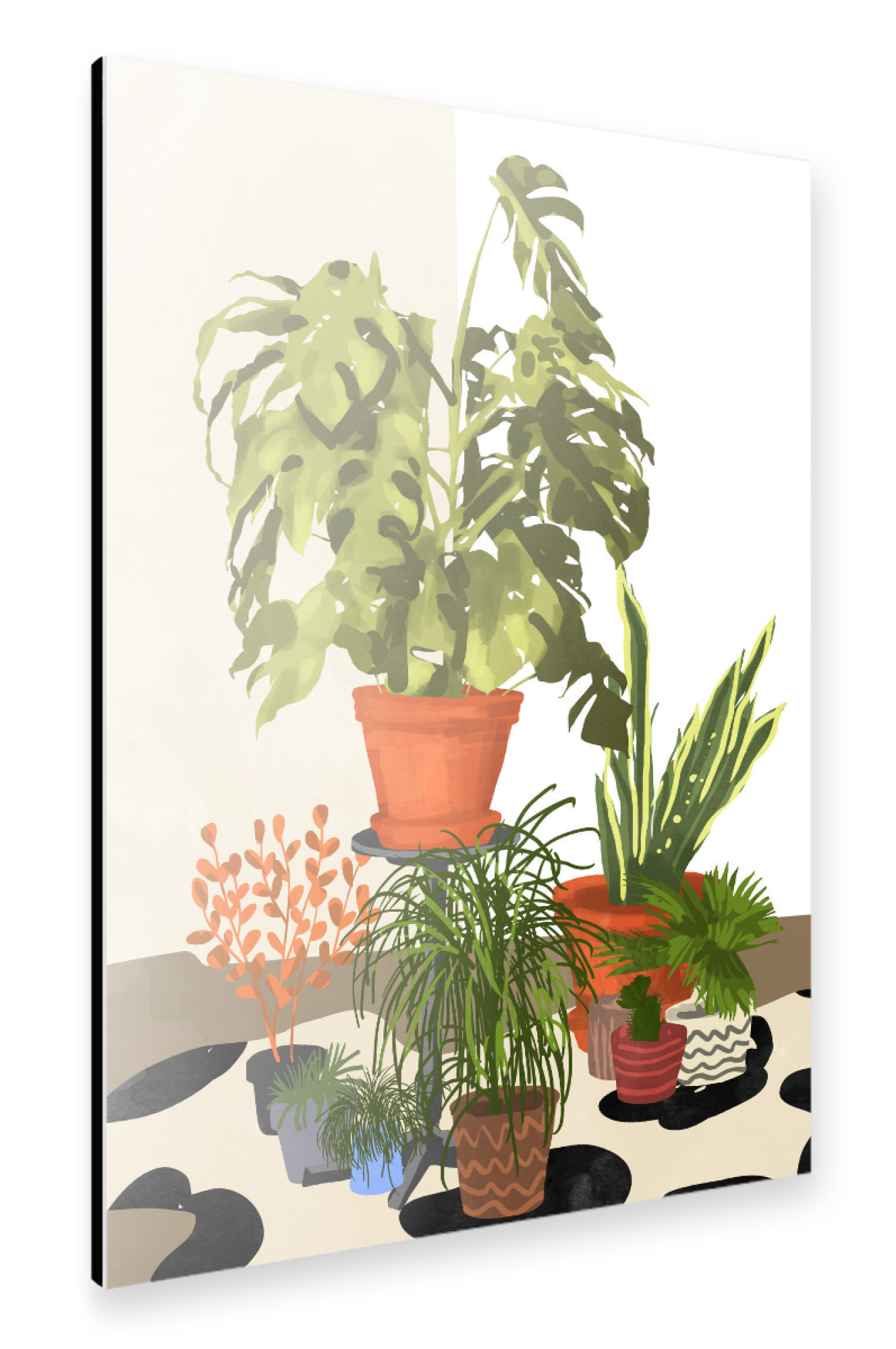 Alu-Dibond "Plant Pots" 75x50 cm artboxONE